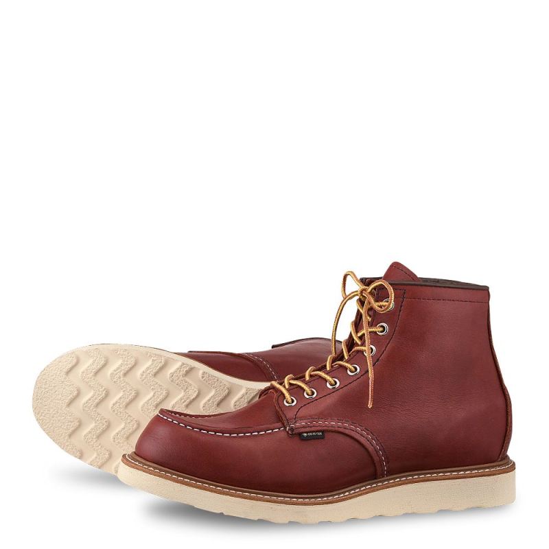 Red Wing Boots | Gore-Tex® Moc - Russet - Men's 6-inch boot in Russet Taos Leather