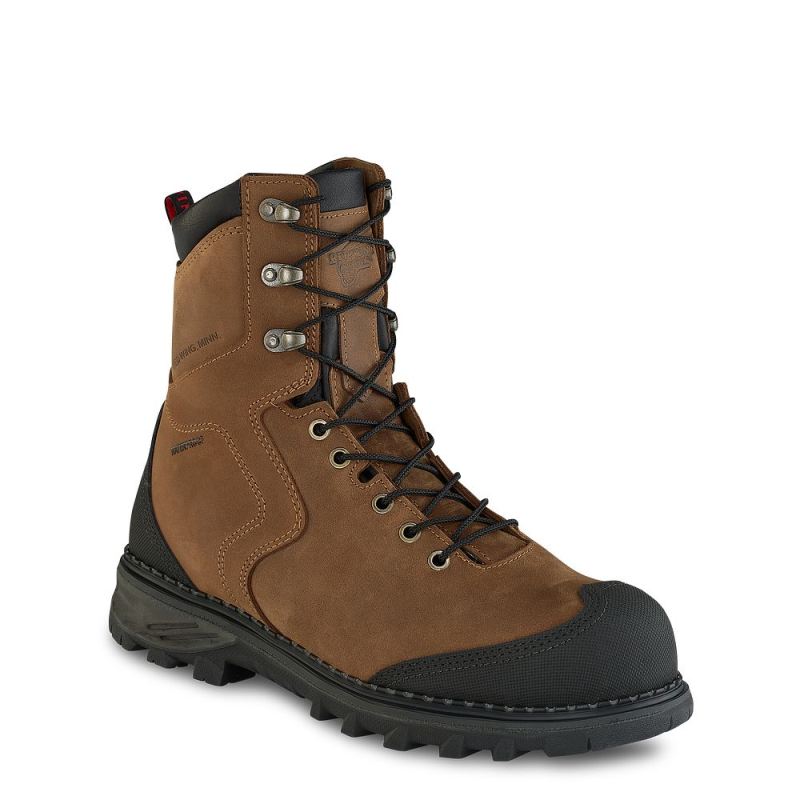 Red Wing Boots | Burnside - Men's 8-inch Waterproof Safety Toe Boot