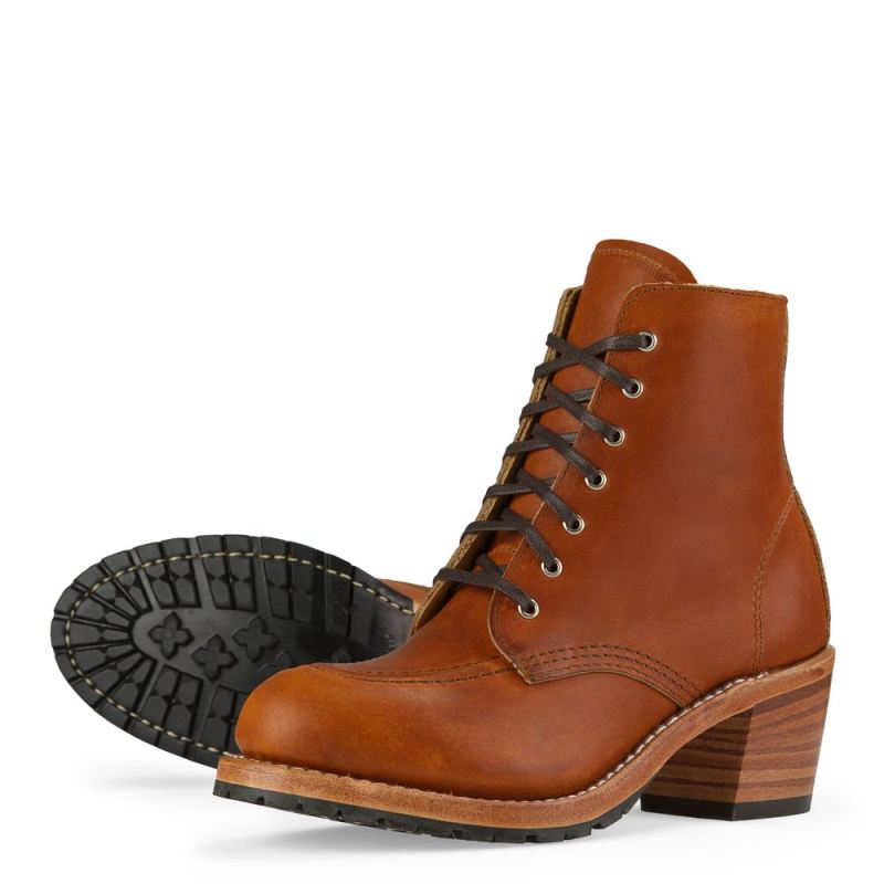Red Wing Boots | Clara - Oro - Women's Heeled Boot in Oro Legacy Leather