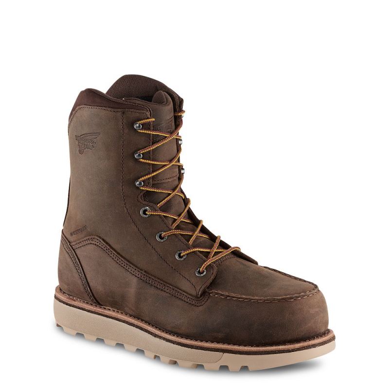 Red Wing Boots | Traction Tred Lite - Men's 8-inch Waterproof Safety Toe Boot