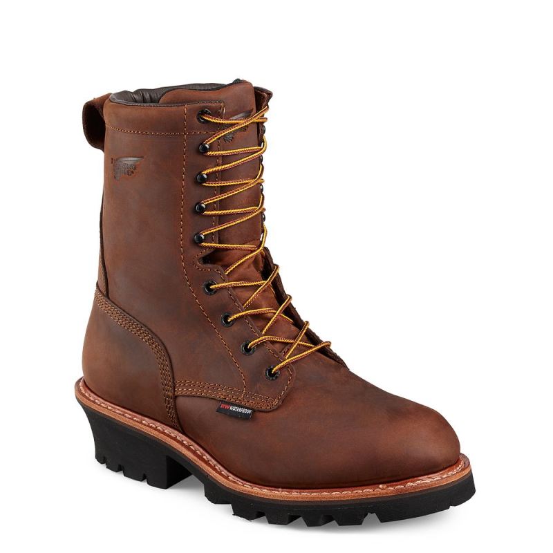 Red Wing Boots | LoggerMax - Men's 9-inch Insulated, Waterproof Soft Toe Boot