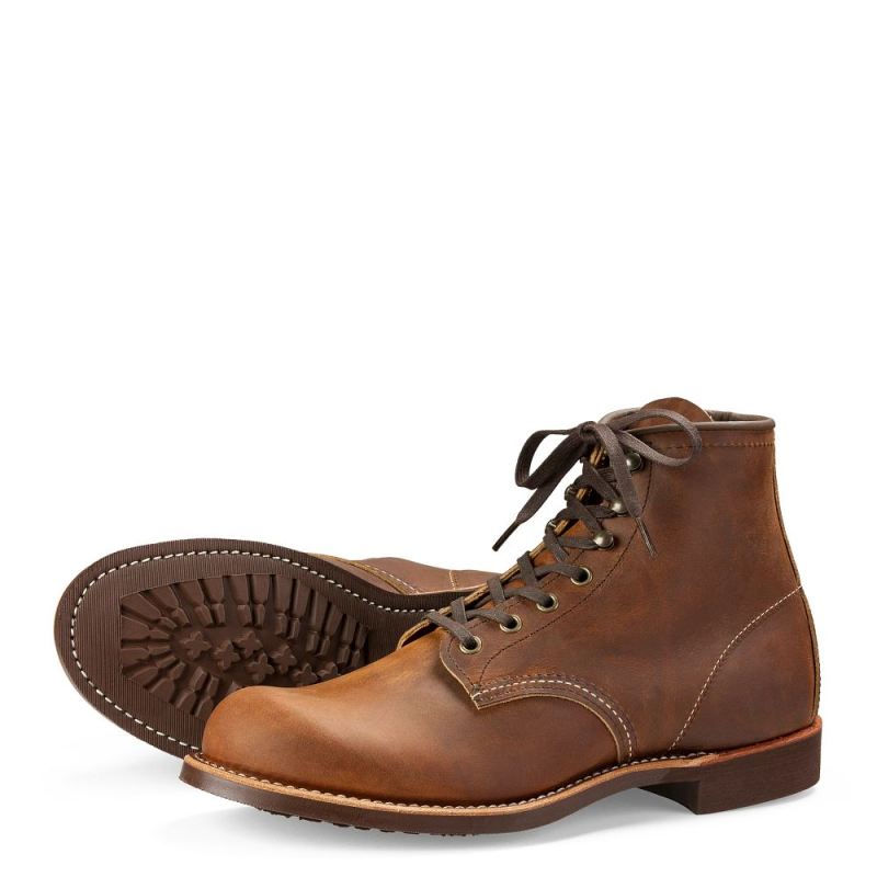 Red Wing Boots | Blacksmith - Copper - Men's 6-Inch Boot in Copper Rough & Tough Leather
