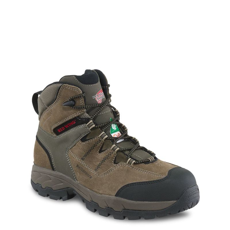 Red Wing Boots | TruHiker - Men's 6-inch Waterproof CSA Safety Toe Hiker Boot