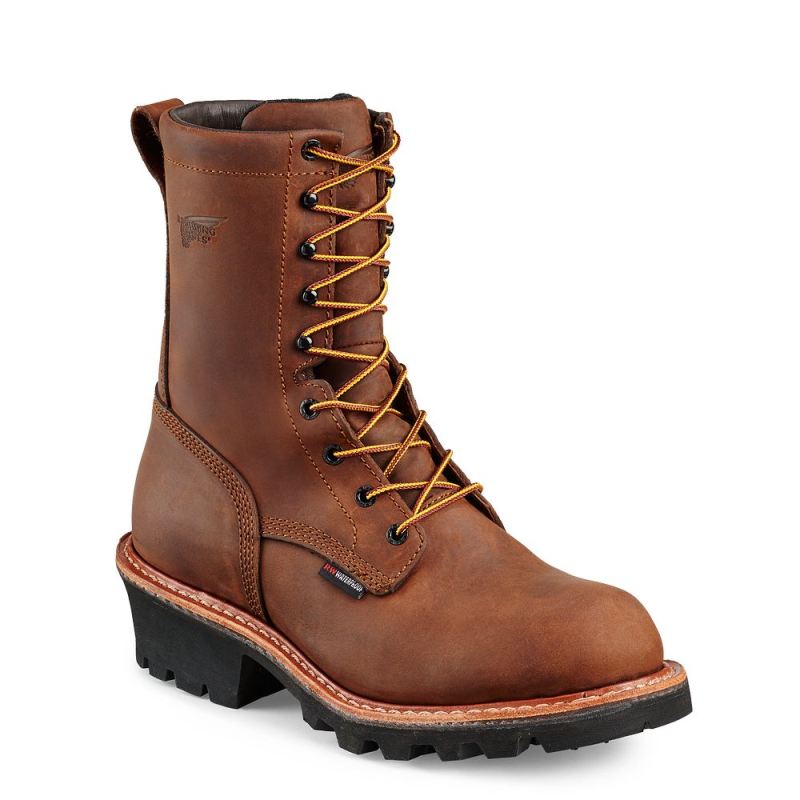 Red Wing Boots | LoggerMax - Men's 9-inch Waterproof Soft Toe Boot