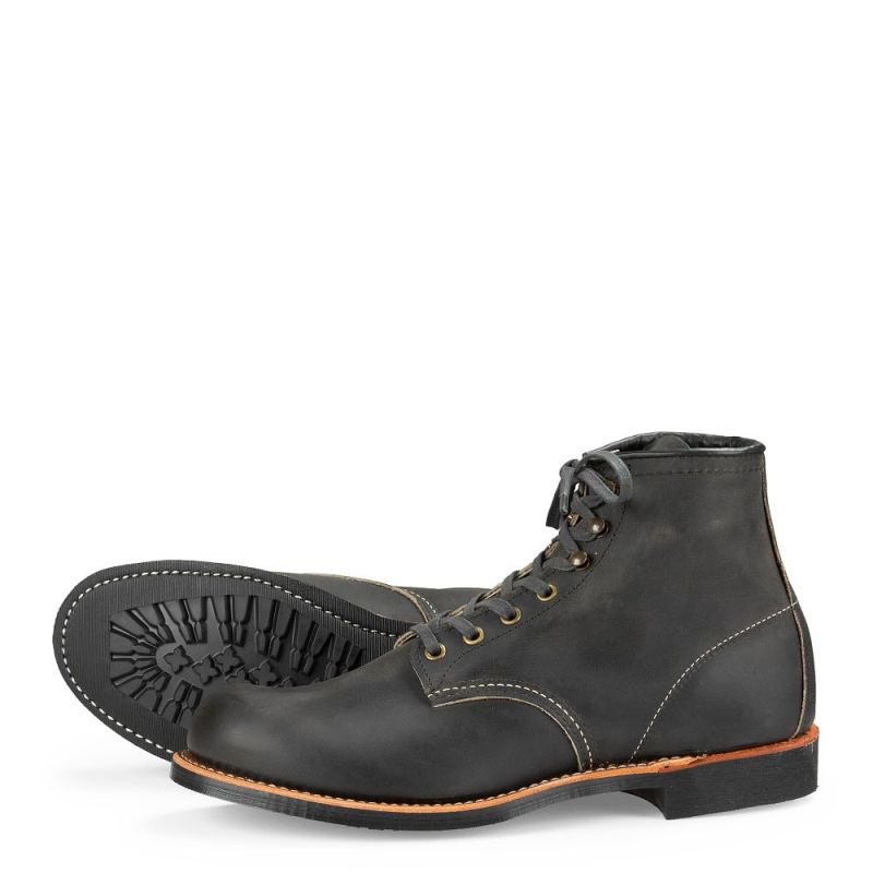 Red Wing Boots | Blacksmith - Charcoal - Men's 6-Inch Boot in Charcoal Rough & Tough Leather