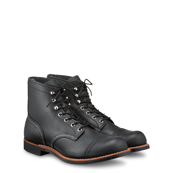 RED WING MEN'S IRON RANGER BOOTS 8084-Black Harness